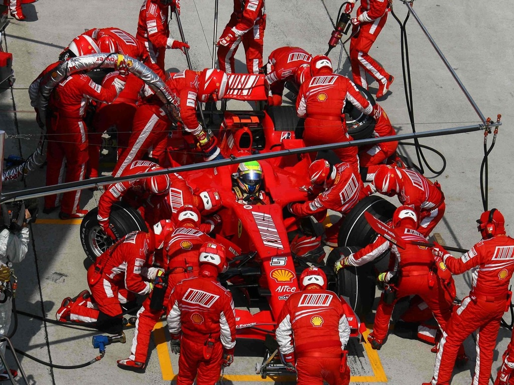 Ferrari-pitstop